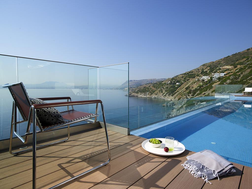 Beachfront Villa In Crete - Epavli Luxury Villa Agia Pelagia Kythira المظهر الخارجي الصورة