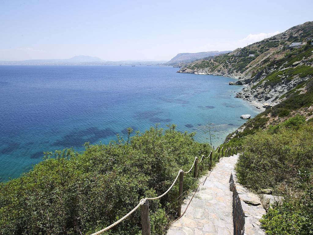 Beachfront Villa In Crete - Epavli Luxury Villa Agia Pelagia Kythira المظهر الخارجي الصورة
