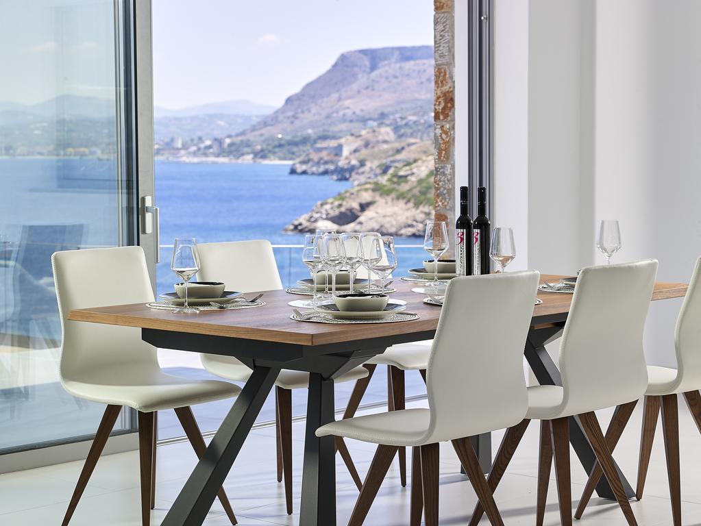 Beachfront Villa In Crete - Epavli Luxury Villa Agia Pelagia Kythira المظهر الخارجي الصورة